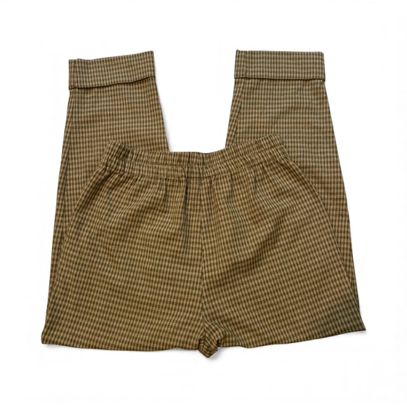 Huston Pull-On Tapered Pants in Zander Gingham Plaid, Sz M - Picture 10 of 14